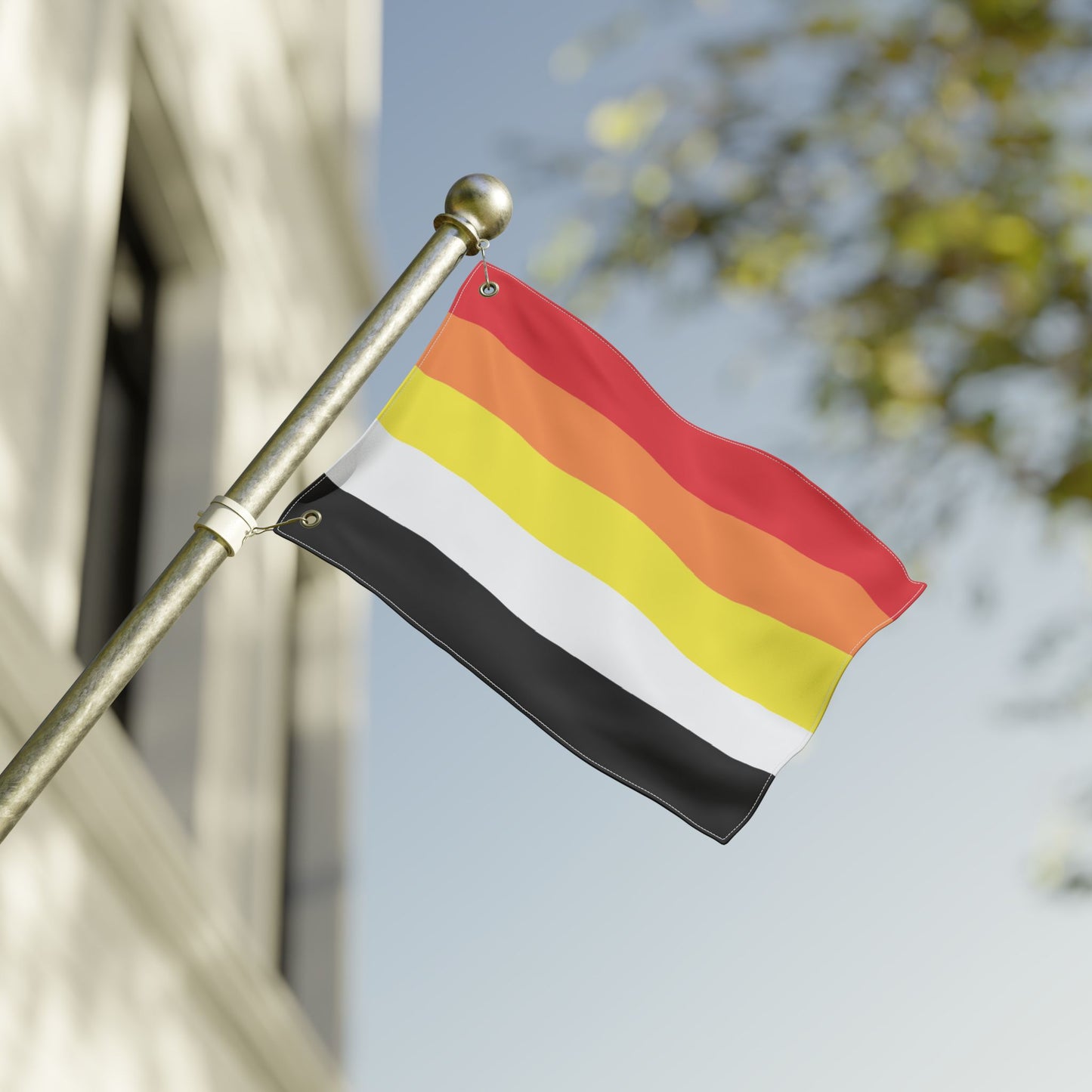 12'' × 18'' Lithromantic Pride Flag with Grommets