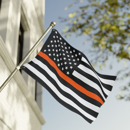 24'' × 36'' USA Thin Orange Line American Flag with Grommets