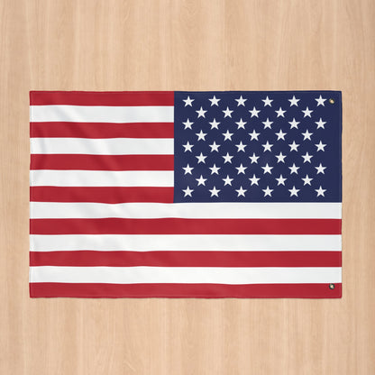 USA American Flag with Grommets