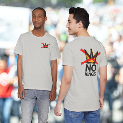 Silver No Kings Tee (BACK graphic)