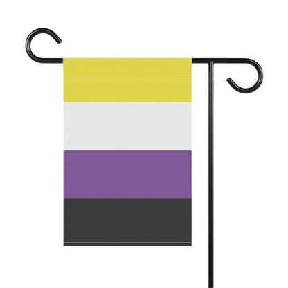 Non-Binary Pride Garden Flag Banner