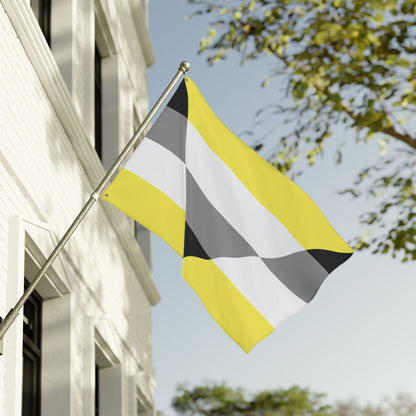 36'' × 60'' Aegoplatonic Yellow Pride Flag with Grommets