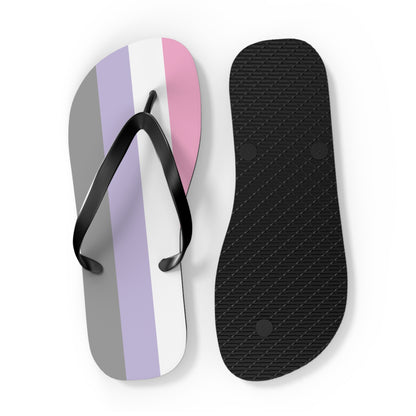 Cupiosexual Pride Flip Flops