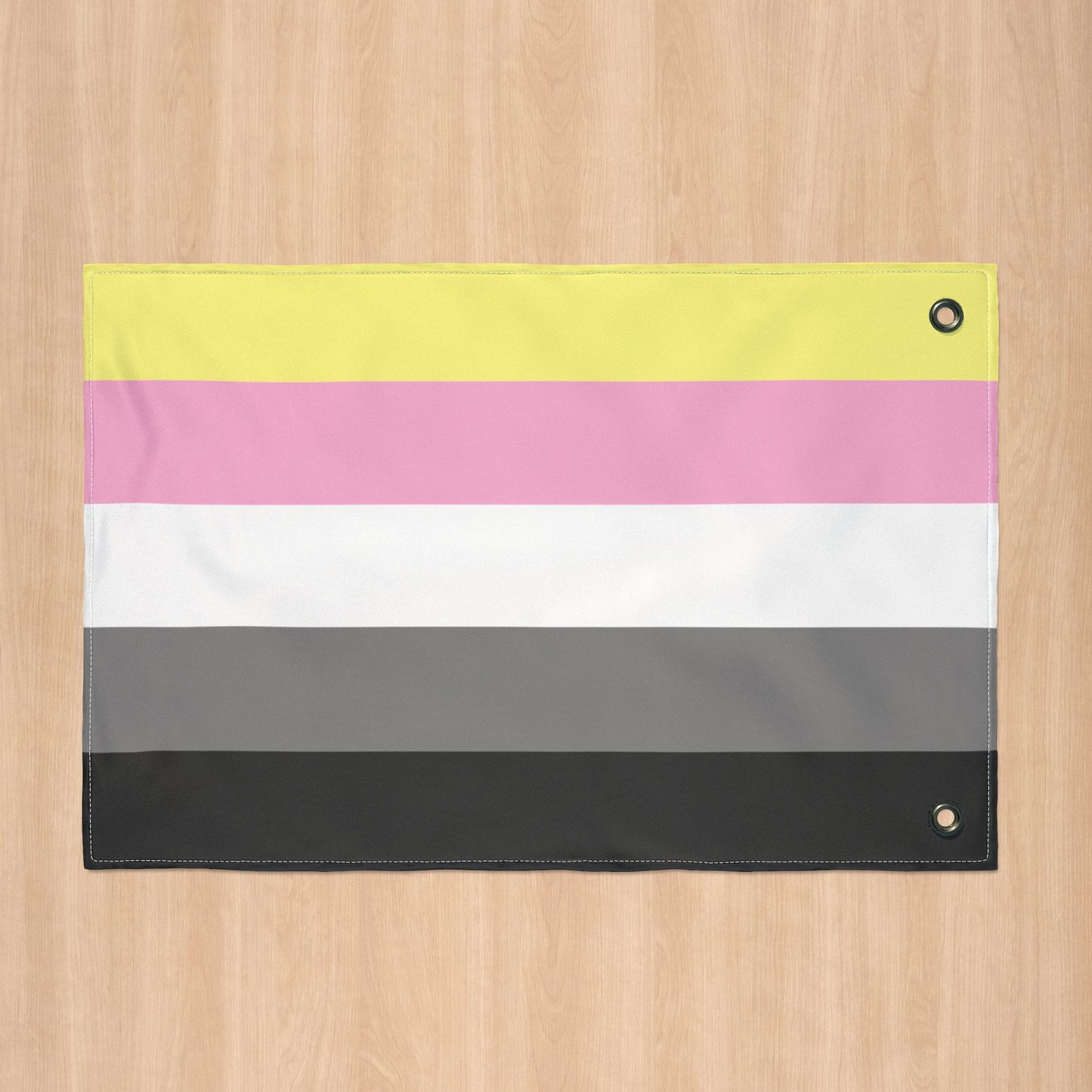 Queerplatonic Double-Sided Pride Flag with Grommets