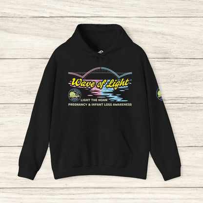 Mattie’s Memory Wave of Light, Light the Hoan Bridge Sweat à capuche, Milwaukee Wisconsin Infant &amp; Pregnancy Loss Charity