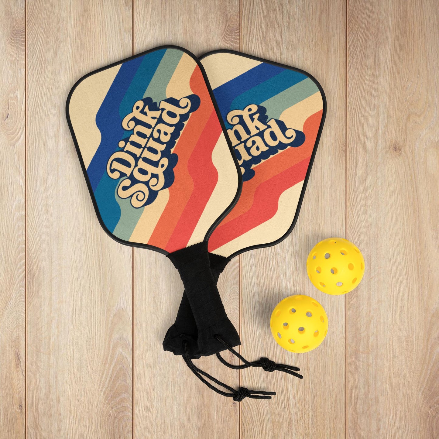 Dink Squad Retro Pickleball Paddles