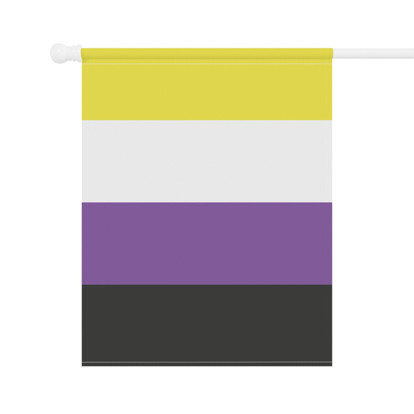 Non-Binary Pride Garden Flag Banner