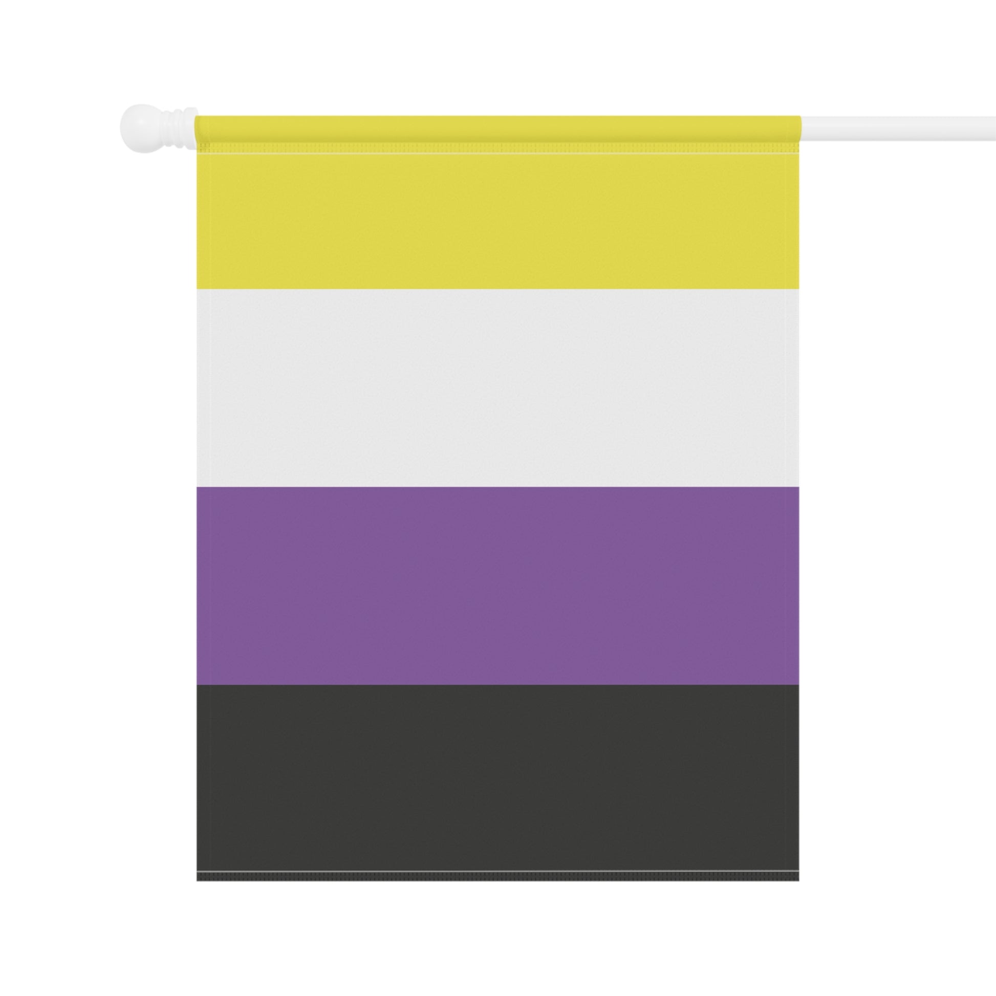 Non-Binary Pride Garden Flag Banner
