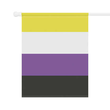 Non-Binary Pride Garden Flag Banner