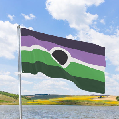 Voidpunk Pride Flag with Grommets