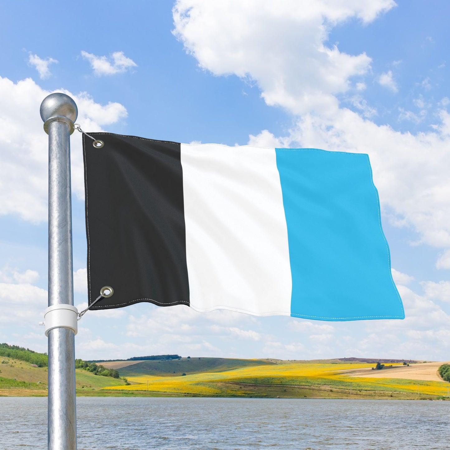 Mascic Pride Flag with Grommets