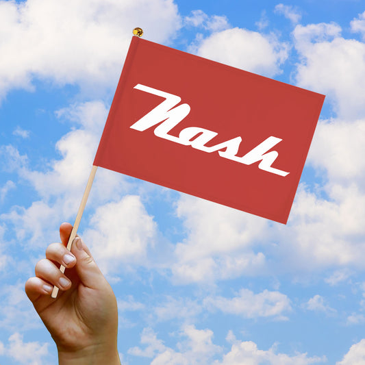 Nash Logo Red Hand Flags
