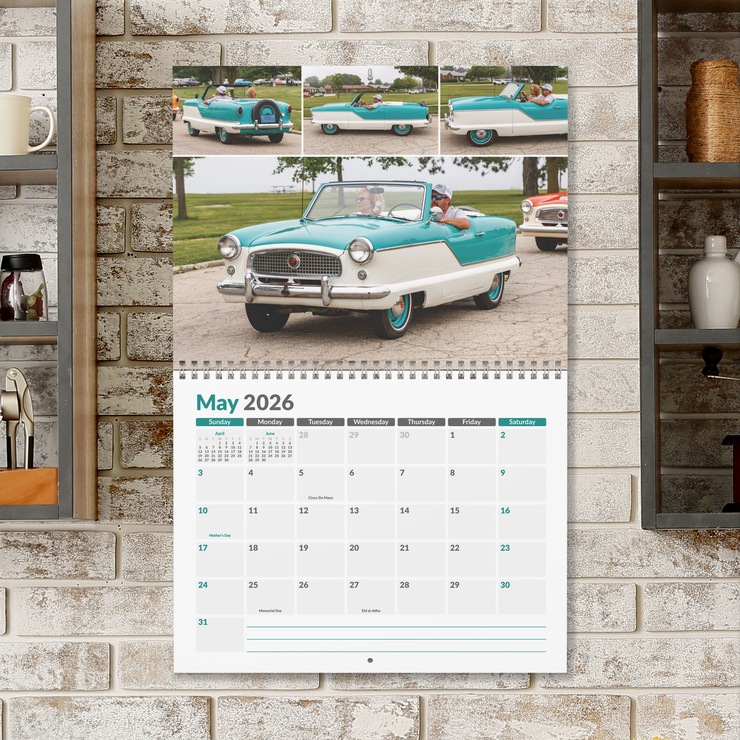 2026 Hudson / Nash / AMC Metropolitan Calendar • AMC Homecoming 2025