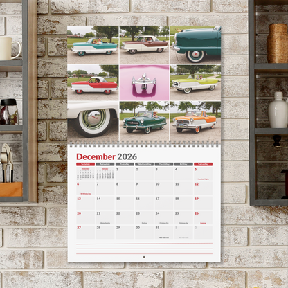 2026 Hudson / Nash / AMC Metropolitan Calendar • AMC Homecoming 2025