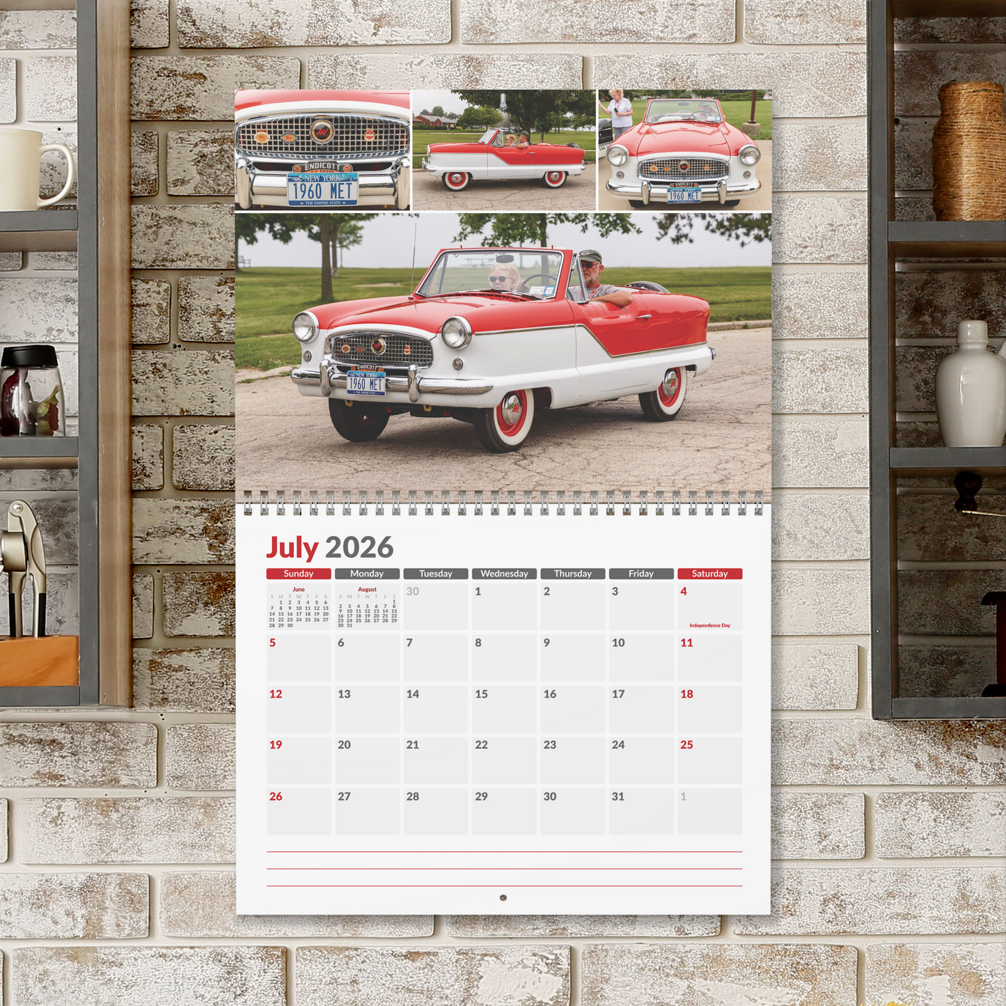 2026 Hudson / Nash / AMC Metropolitan Calendar • AMC Homecoming 2025