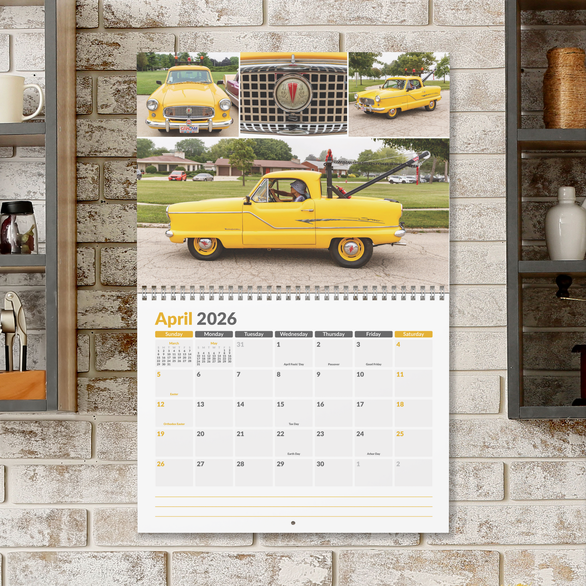 2026 Hudson / Nash / AMC Metropolitan Calendar • AMC Homecoming 2025
