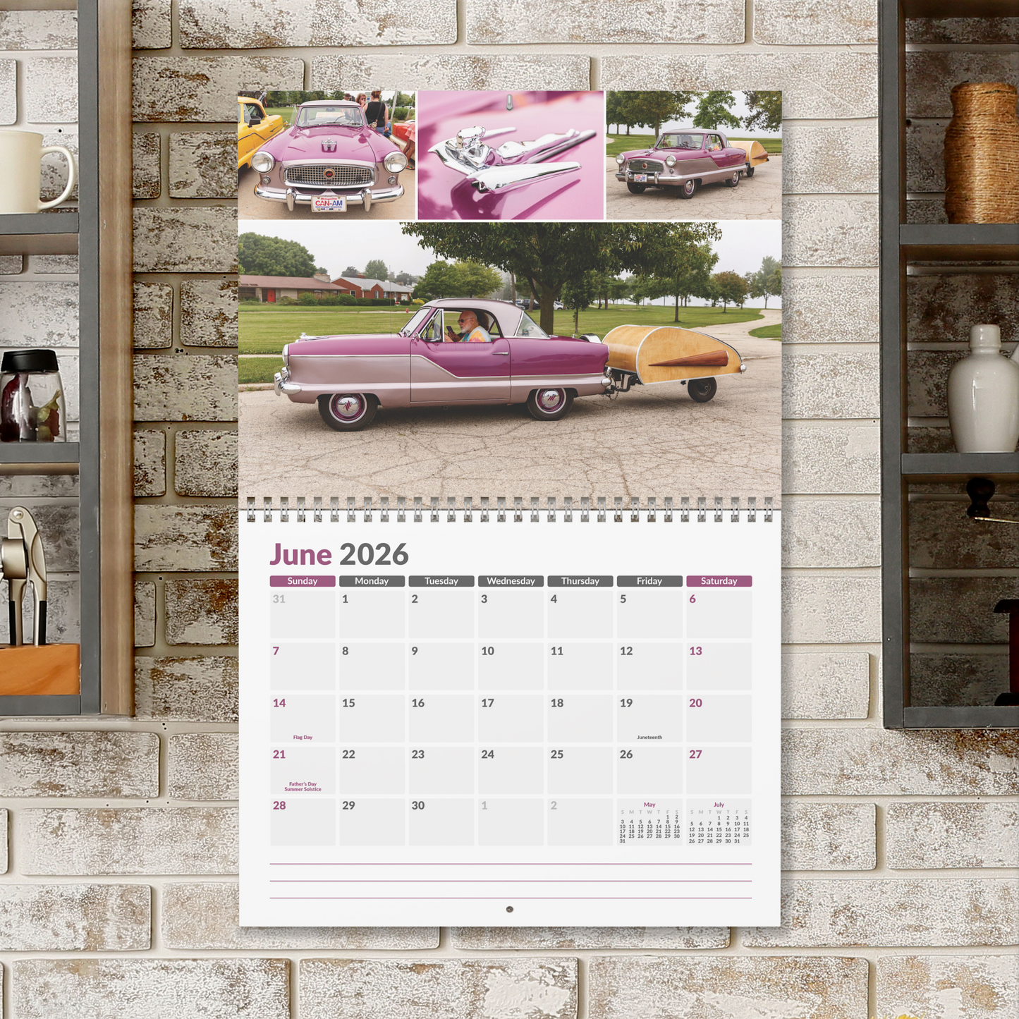 2026 Hudson / Nash / AMC Metropolitan Calendar • AMC Homecoming 2025