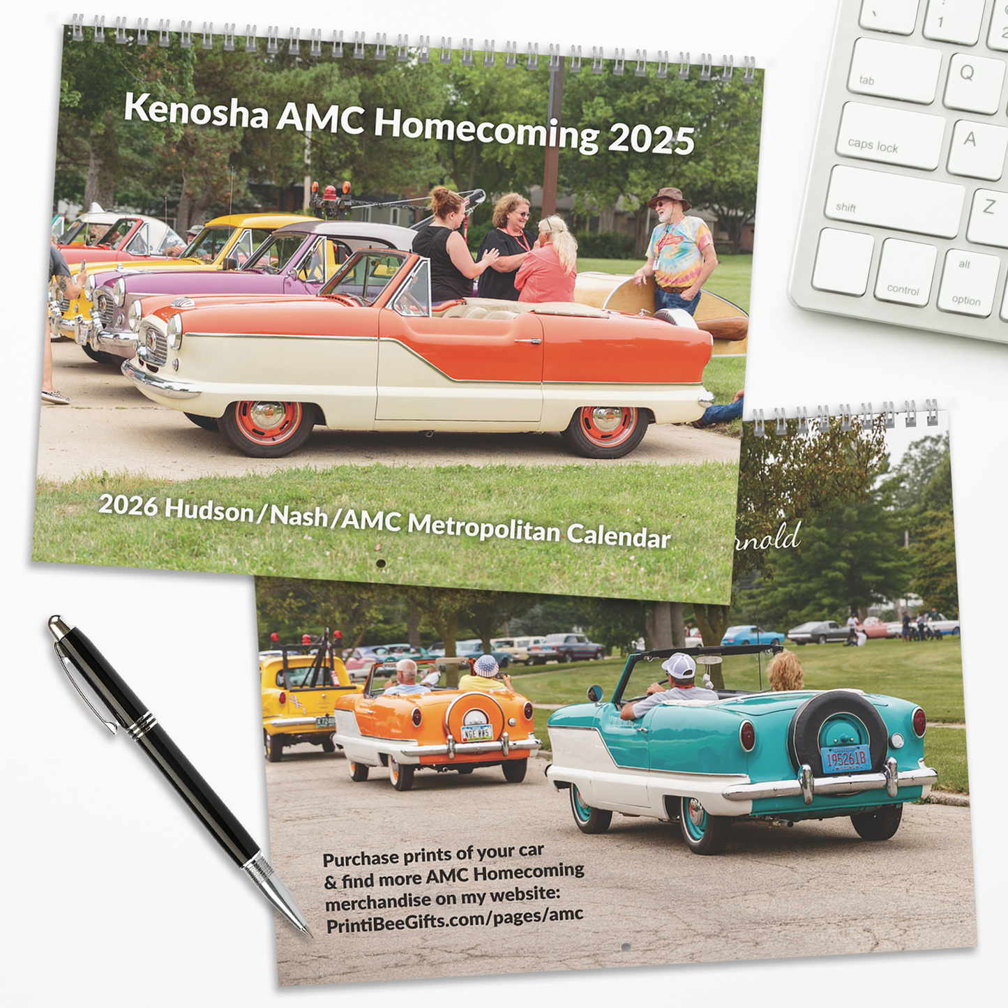14" x 11.5" Matte 2026 Hudson / Nash / AMC Metropolitan Calendar • AMC Homecoming 2025