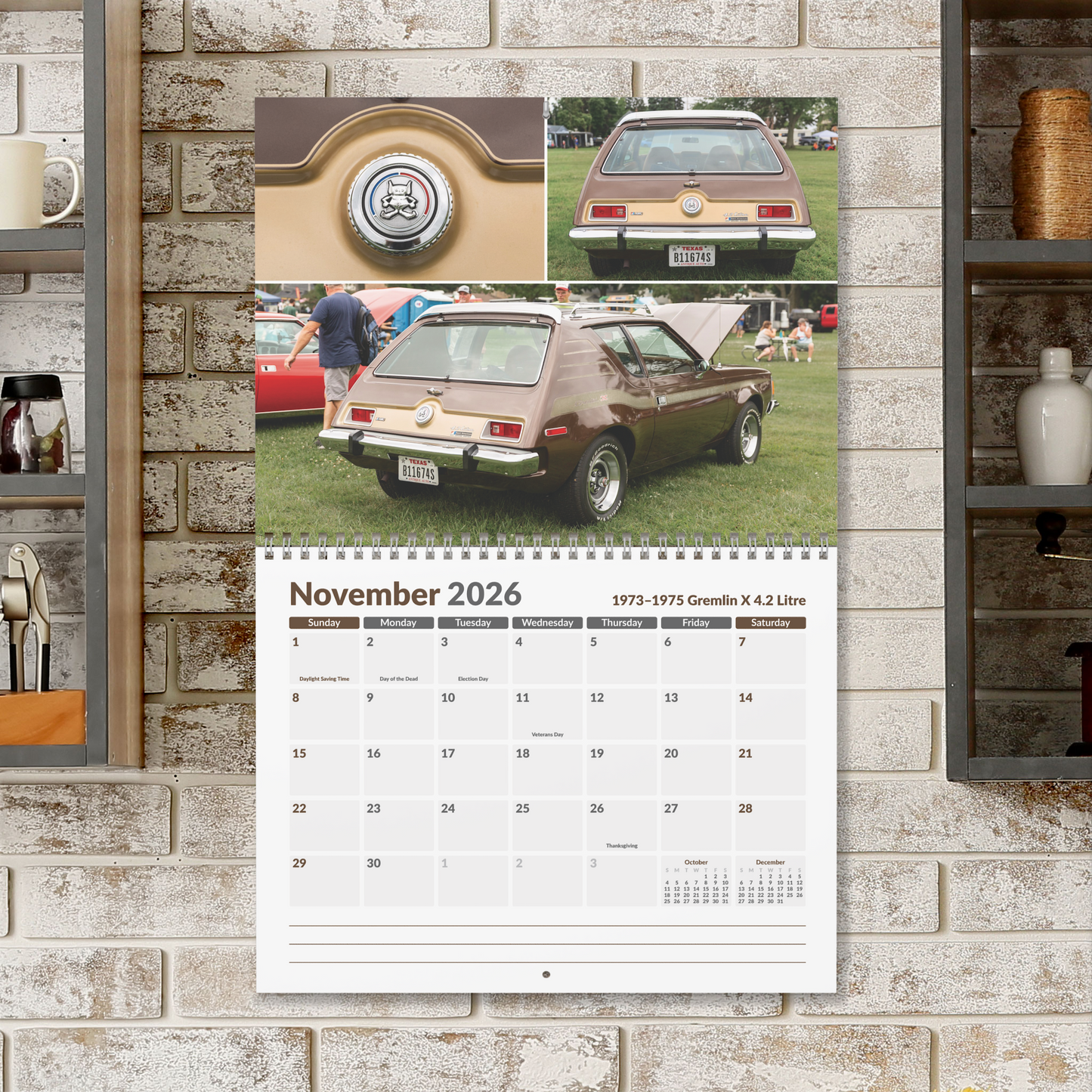2026 AMC Gremlin Calendar • AMC Homecoming & AMC Races 2025