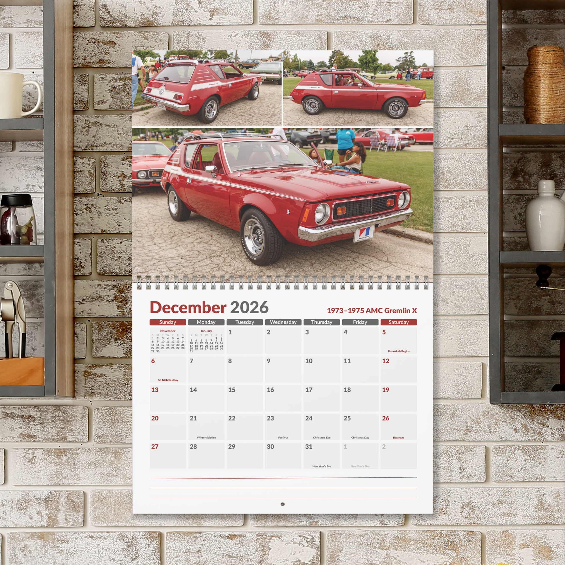 2026 AMC Gremlin Calendar • AMC Homecoming & AMC Races 2025
