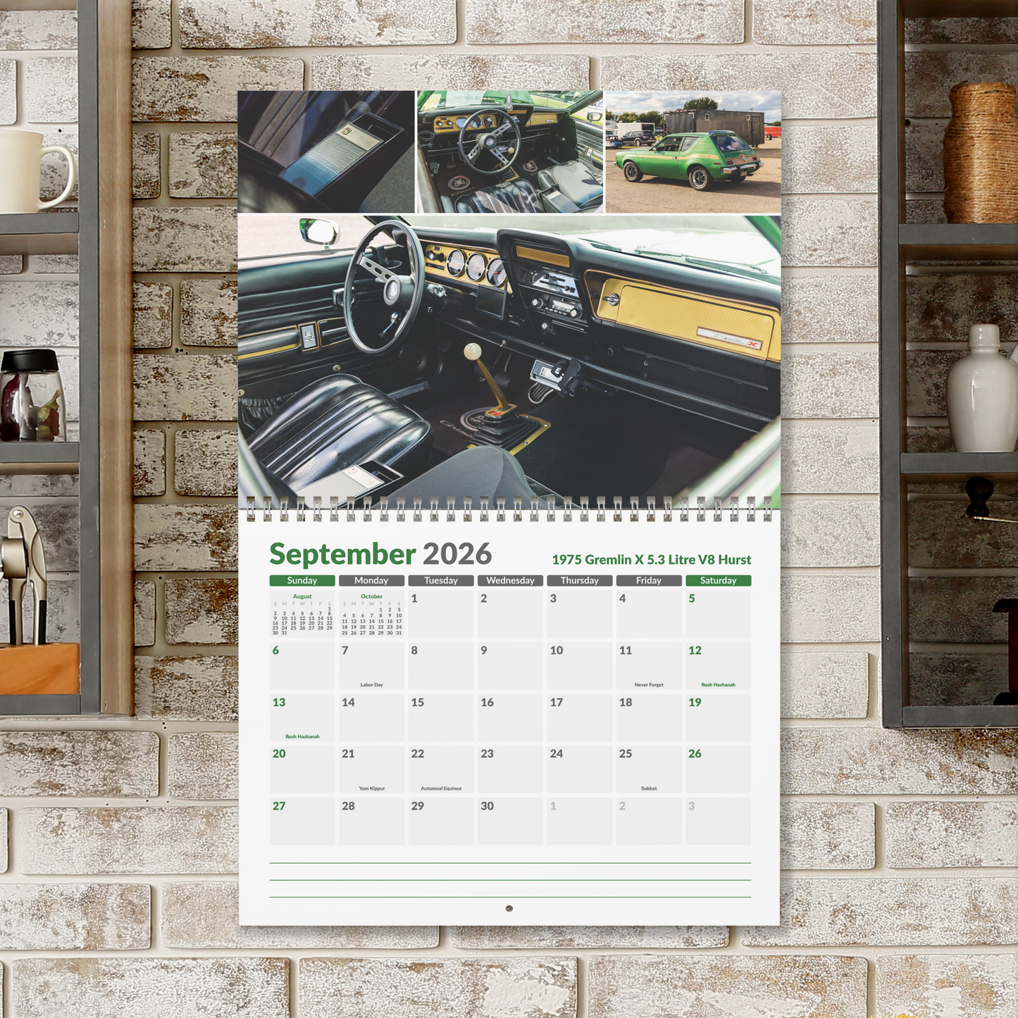 2026 AMC Gremlin Calendar • AMC Homecoming & AMC Races 2025