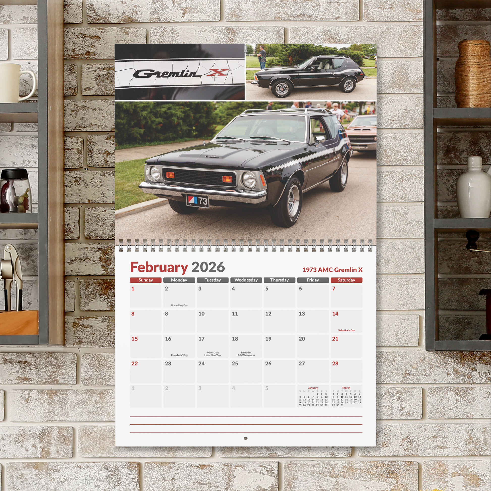 2026 AMC Gremlin Calendar • AMC Homecoming & AMC Races 2025