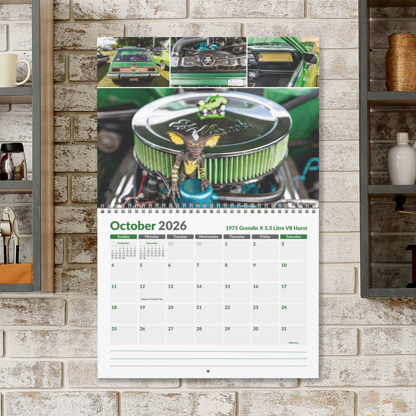 2026 AMC Gremlin Calendar • AMC Homecoming & AMC Races 2025