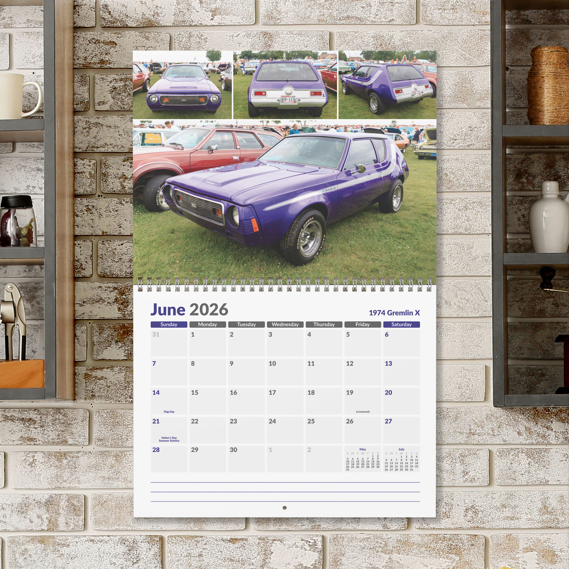 2026 AMC Gremlin Calendar • AMC Homecoming & AMC Races 2025