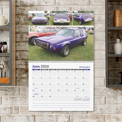 2026 AMC Gremlin Calendar • AMC Homecoming & AMC Races 2025
