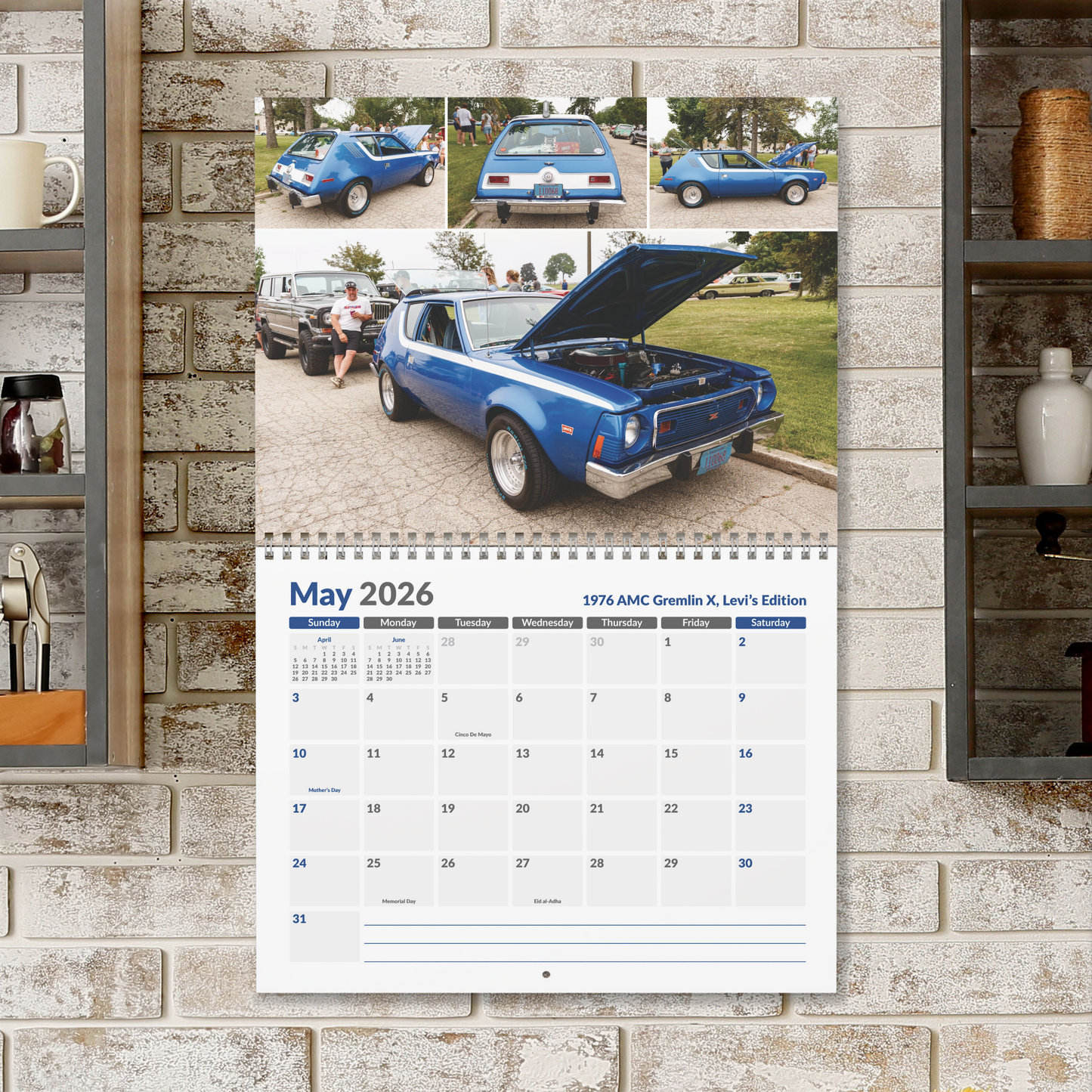 2026 AMC Gremlin Calendar • AMC Homecoming & AMC Races 2025