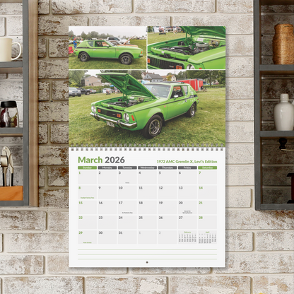 2026 AMC Gremlin Calendar • AMC Homecoming & AMC Races 2025