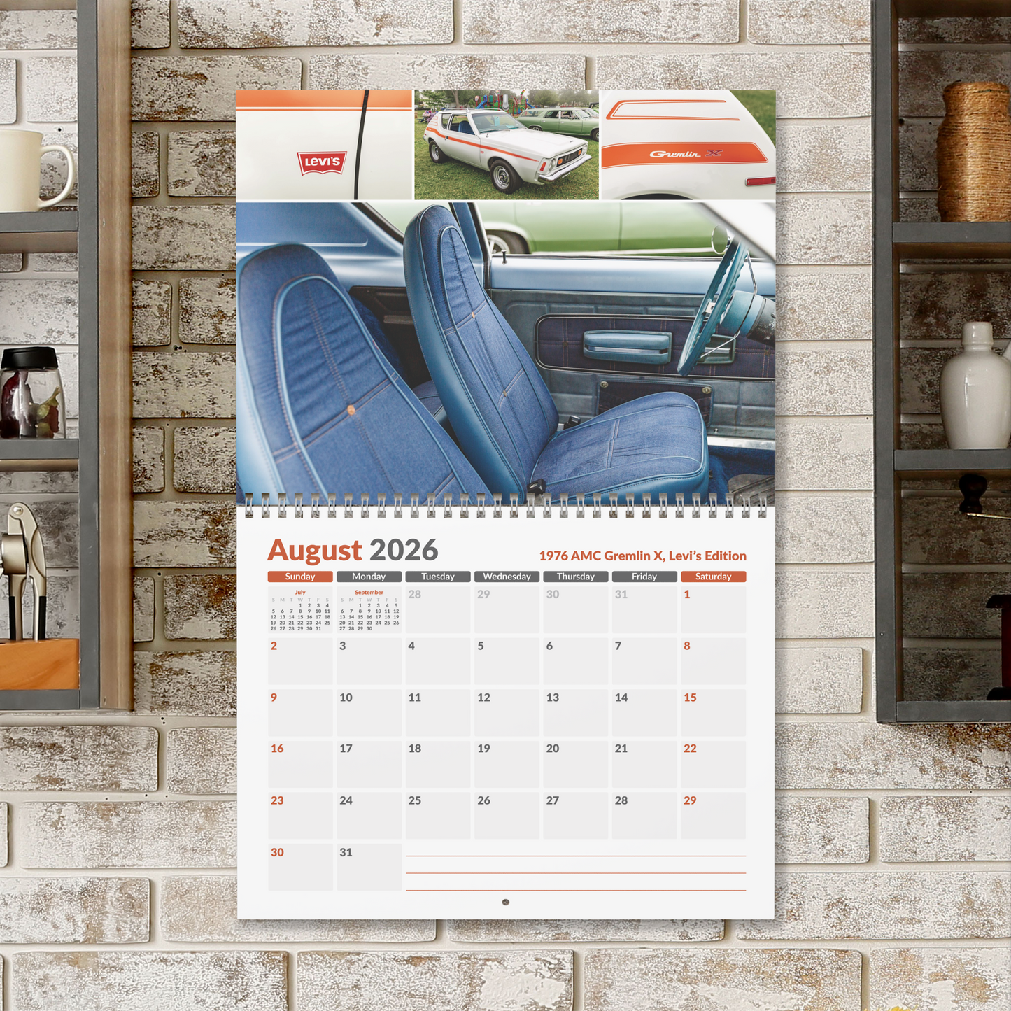2026 AMC Gremlin Calendar • AMC Homecoming & AMC Races 2025