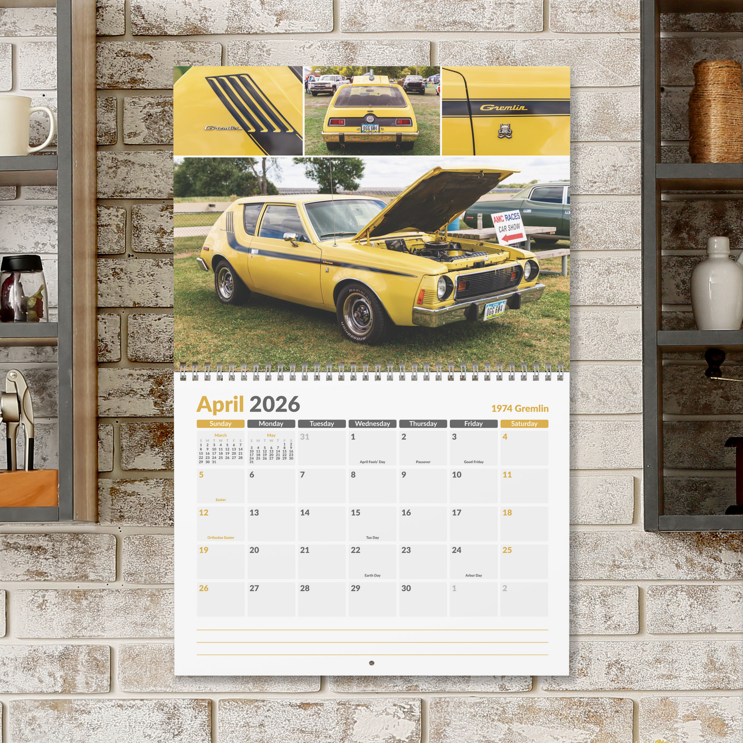 2026 AMC Gremlin Calendar • AMC Homecoming & AMC Races 2025