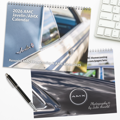 2026- AMC Javelin / AMX Wall Calendar • AMC Homecoming 2025