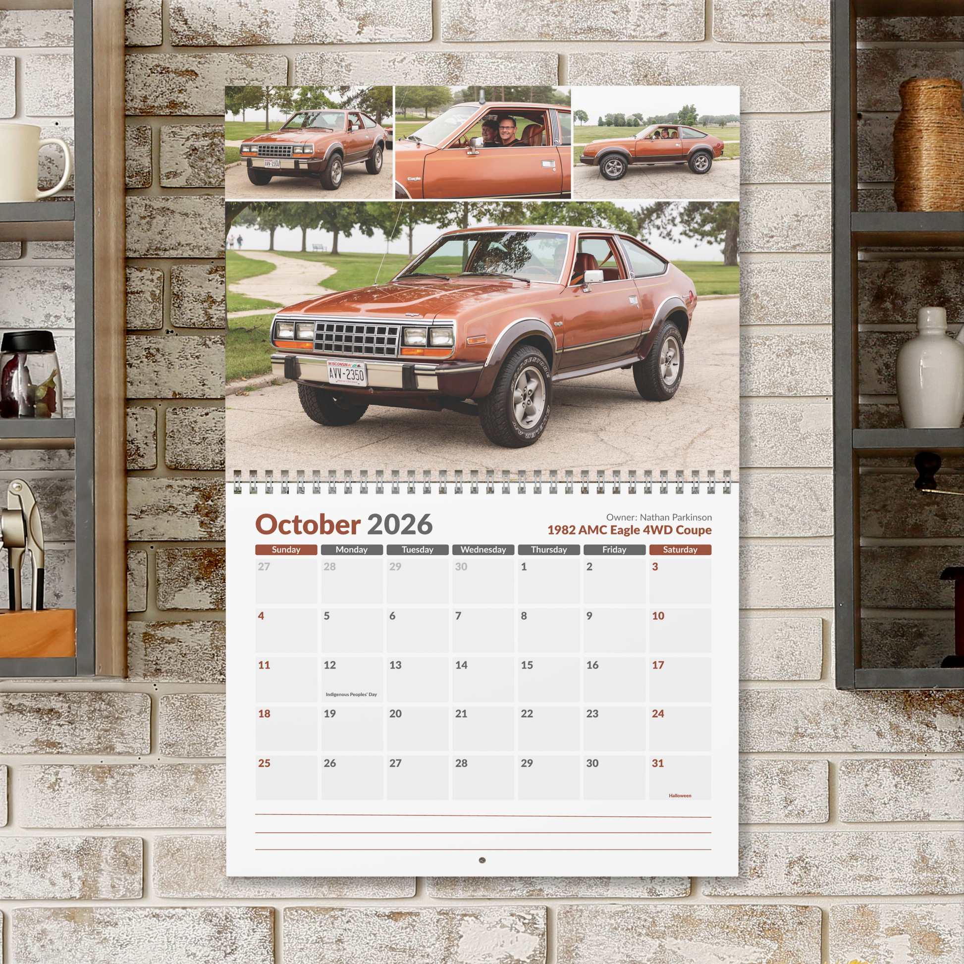 2026 AMC Owners Calendar • AMC Homecoming 2025