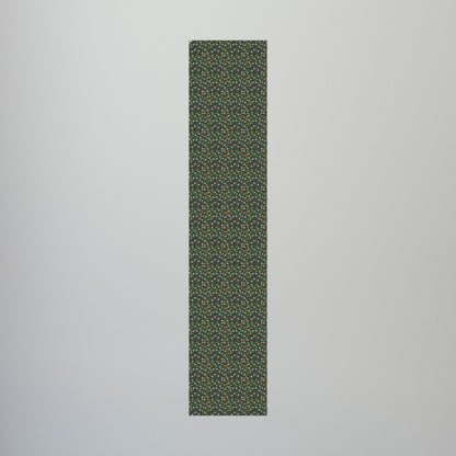 Christmas Green & Gold Paw Print Green Bay WI Gift Wrapping Paper Roll