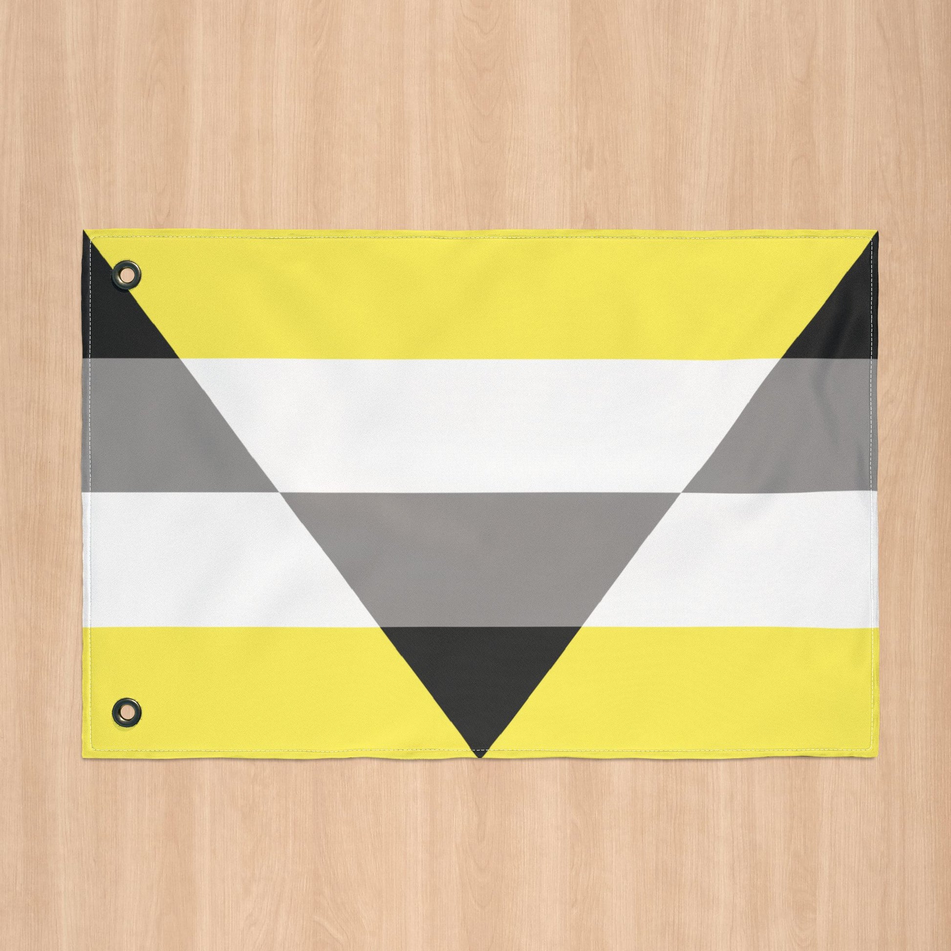Aegoplatonic Yellow Pride Flag with Grommets