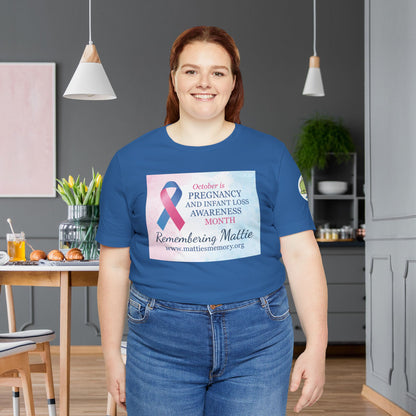 Pregnancy & Infant Loss Awareness Tee • Mattie's Memory
