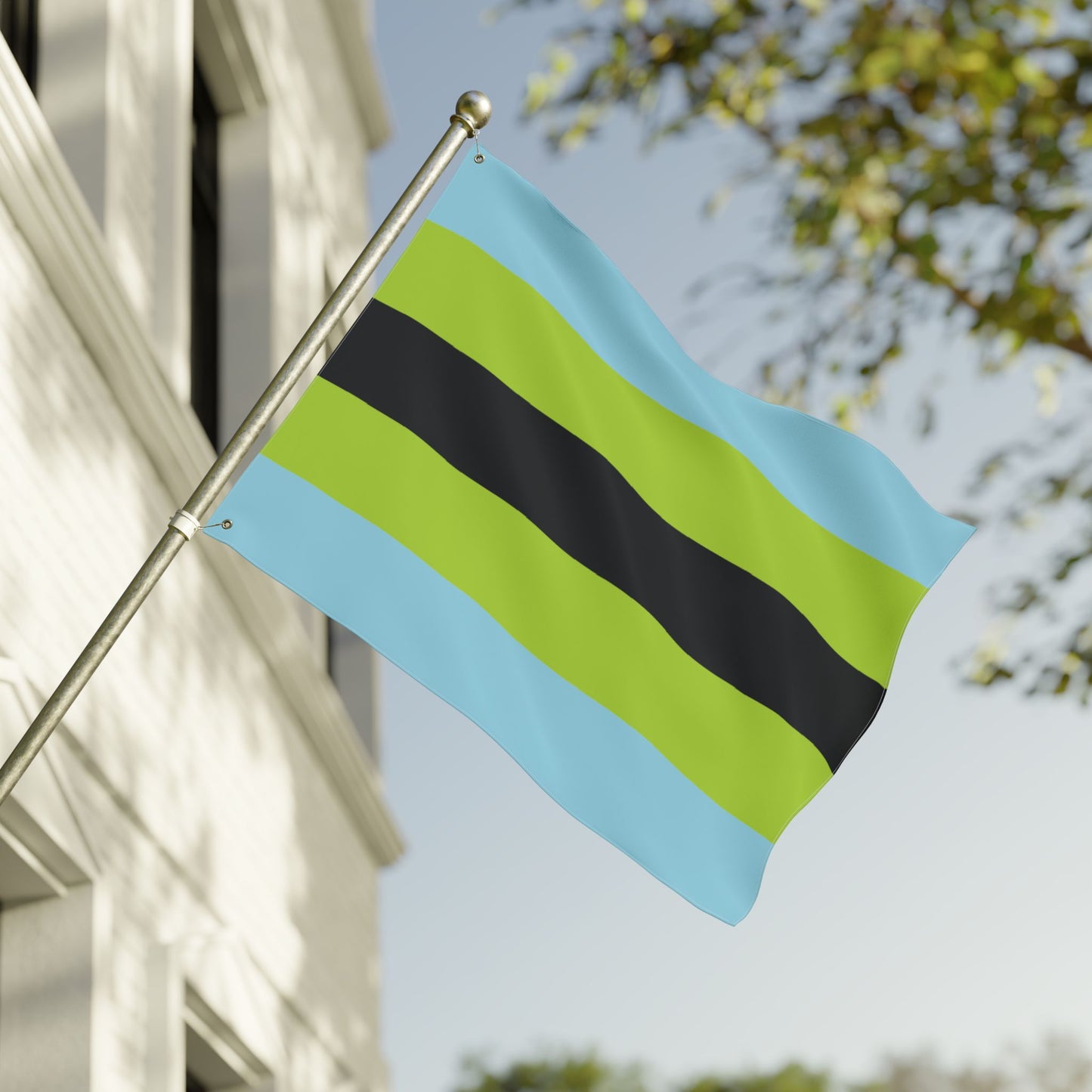 30'' × 40'' Quoigender Double-Sided Pride Flag with Grommets