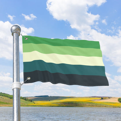 Aromantic Spectrum Pride Flag with Grommets