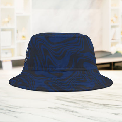 Blue Swirl Bucket Hat • Irvine Ondrey Engineering