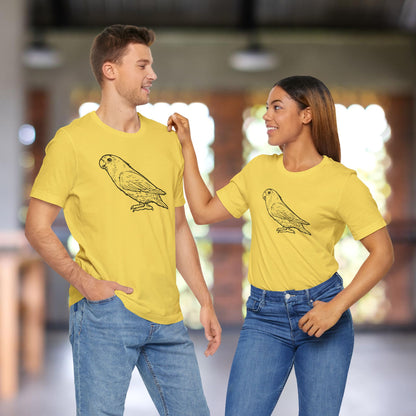 Holly Girl Lovebird, Line Art Tee