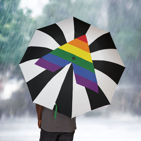 One size LGBTQIA+ Ally Pride Umbrella