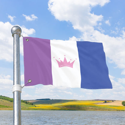 Drag Pride Flag with Grommets