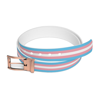 Transgender Pride Flag Belt