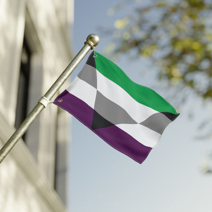 12'' × 18'' Aegorose Pride Flag with Grommets