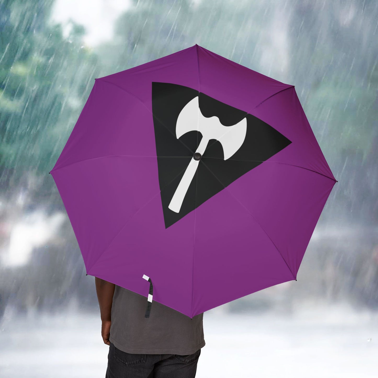 One size Labrys Lesbian Pride Umbrella