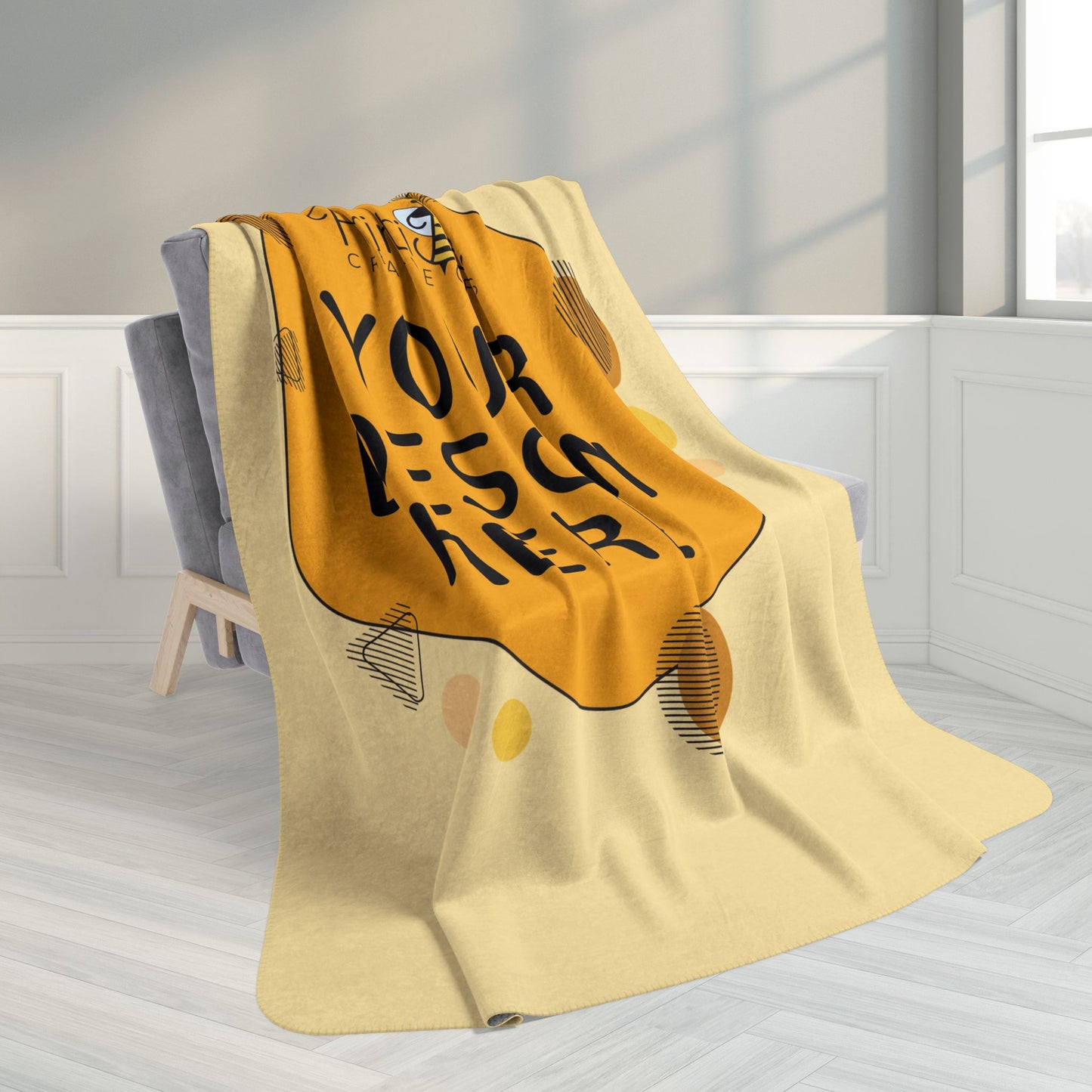 Custom Fleece Sherpa Blanket
