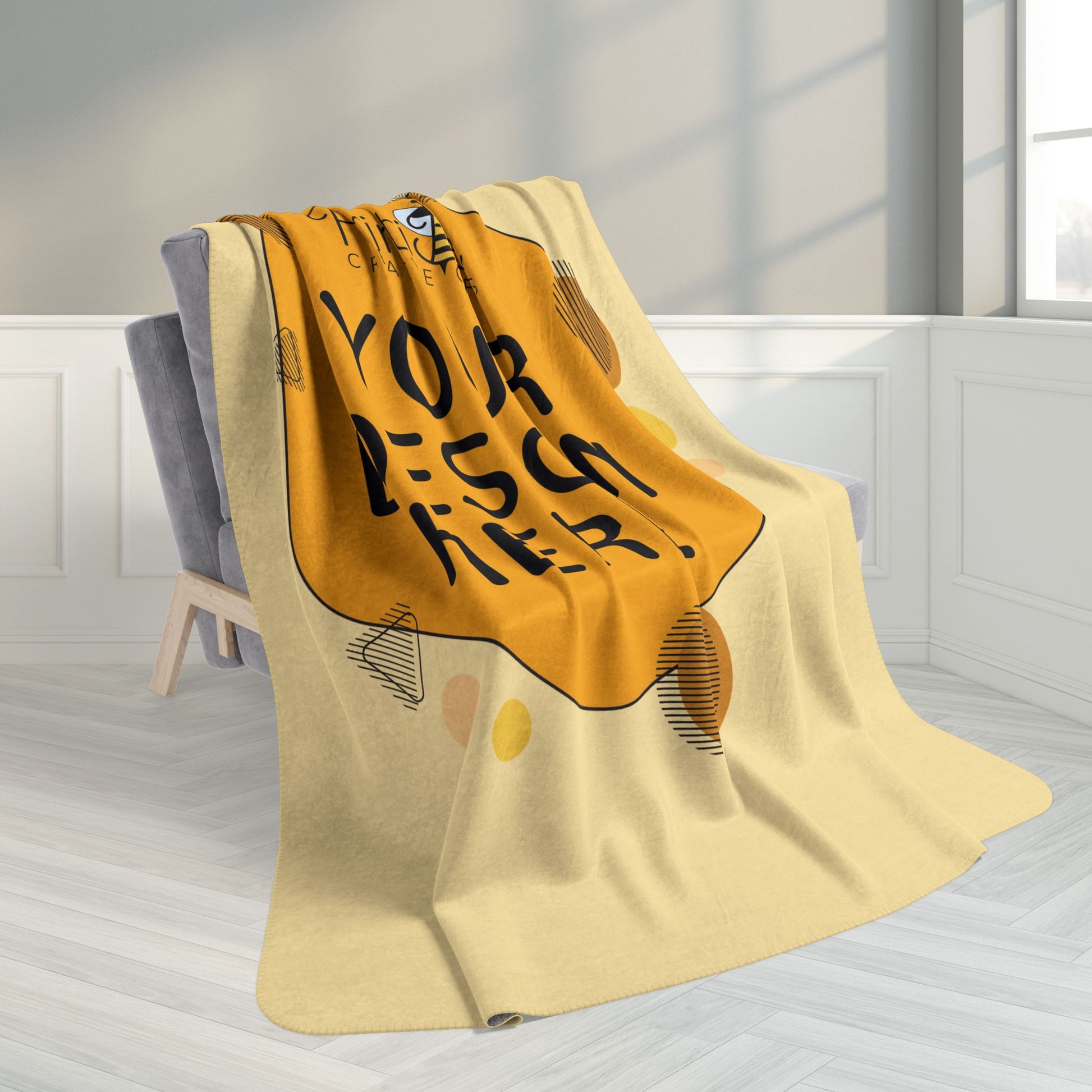 Custom Fleece Sherpa Blanket