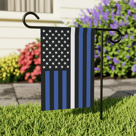 12'' × 18'' USA Thin White Line American Flag Garden Flag Banner